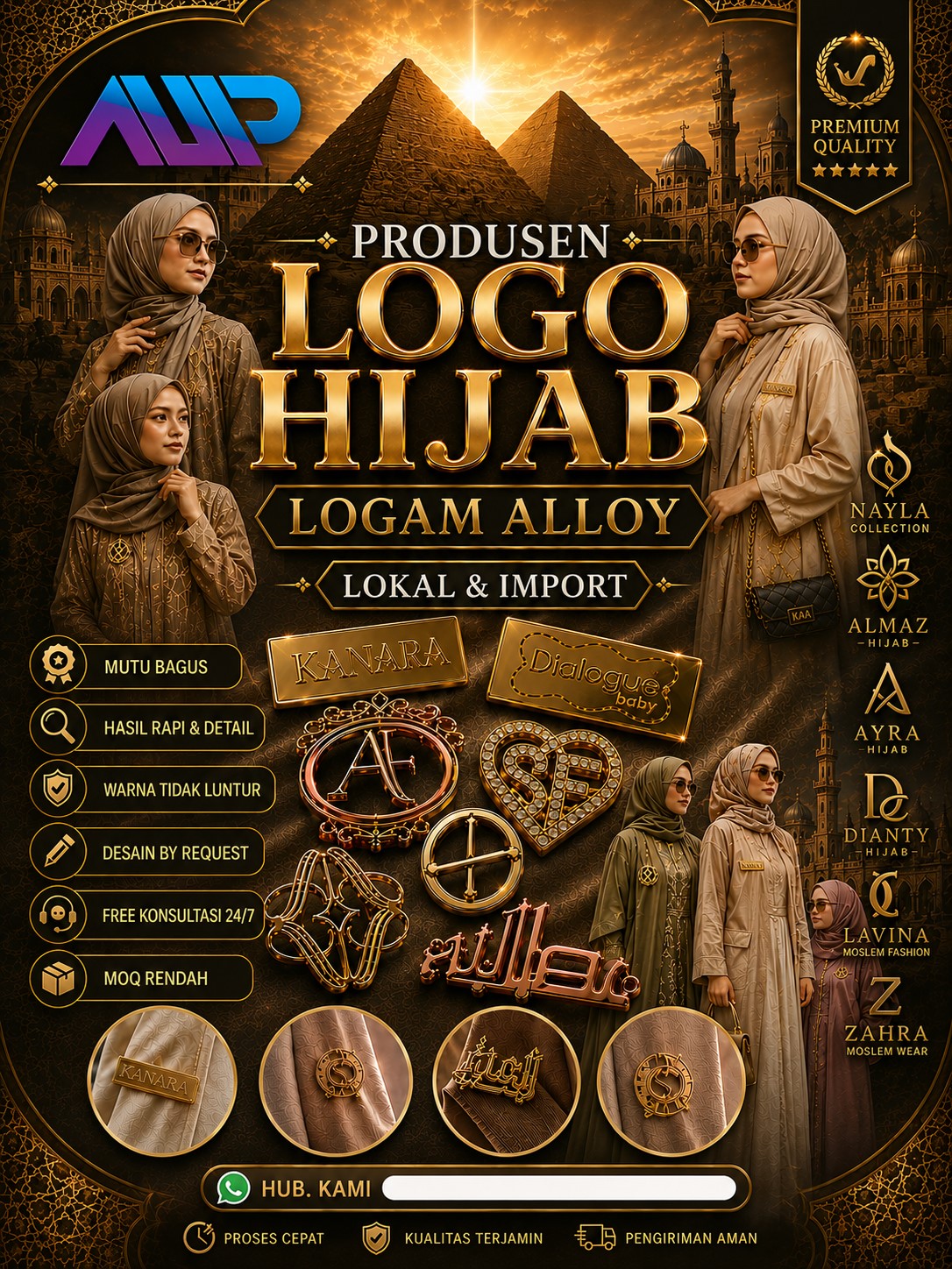 Logo Hijab 3D